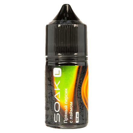 Жидкость SOAK L30 - Spiced Peach Lime (Пряный Персик с Лаймом, 30 мл, 2 мг)
