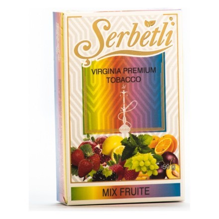 Табак Serbetli - Mix Fruite (Мультифрукт, 50 грамм, Акциз)