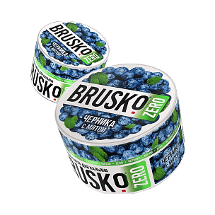 Смесь Brusko Zero - Черника с Мятой (250 грамм)