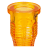 Колба Vessel Glass - Ёлка Кристалл (Жёлтая)