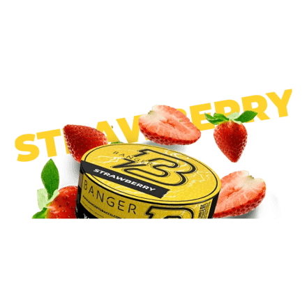 Табак Banger - Strawberry (Клубника, 100 грамм)