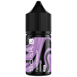 Жидкость SOAK L30 - Mountain Rose Lavender (Горная Розовая Лаванда, 30 мл, 2 мг)