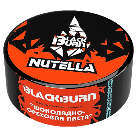 Табак BlackBurn - Nutella (Шоколадно-Ореховая Паста, 25 грамм)