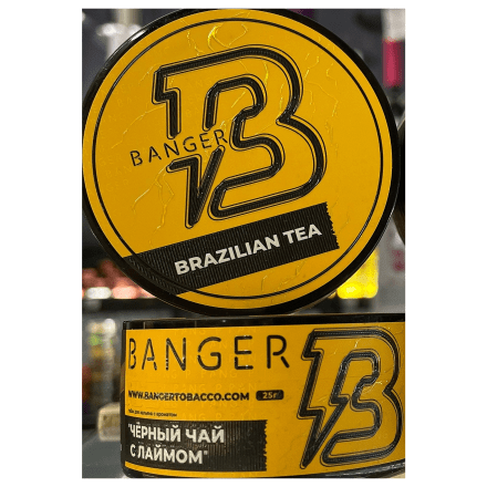 Табак Banger - Brazilian Tea (Чёрный Чай с Лаймом, 25 грамм)