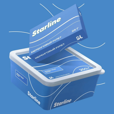 Табак Starline - Меренговый Рулет (250 грамм)