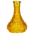 Колба Vessel Glass - Капля Кристалл (Жёлтая)