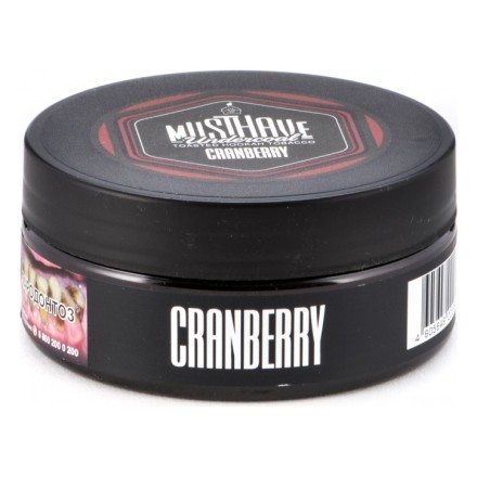Табак Must Have - Cranberry (Клюква, 125 грамм)