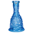 Колба Vessel Glass - Колокол Кристалл (Голубая)