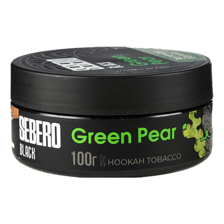 Табак Sebero Black - Green Pear (Зелёная Груша, 100 грамм)