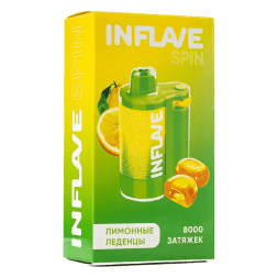 INFLAVE SPIN - Лимонные Леденцы (8000 затяжек)