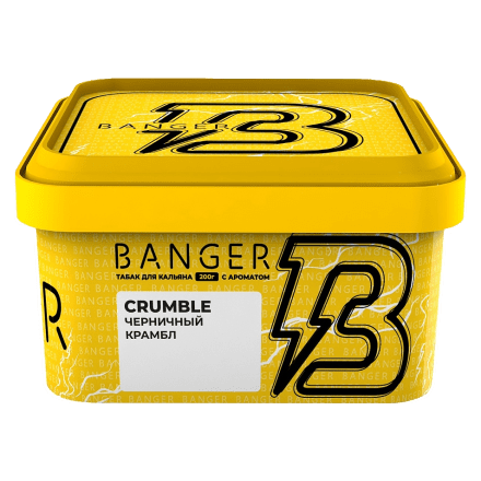Табак Banger - Crumble (Черничный Крамбл, 200 грамм)