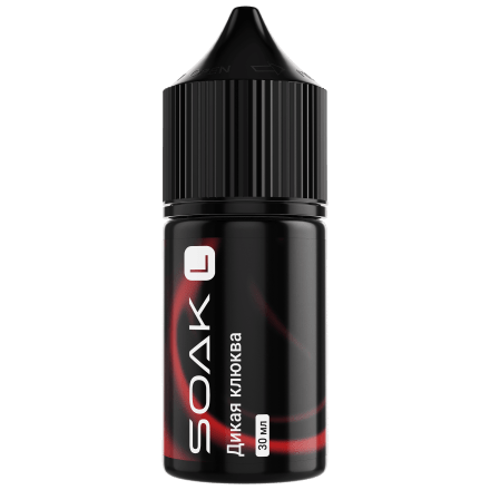 Жидкость SOAK L30 - Wild Cranberry (Дикая Клюква, 30 мл, 2 мг)