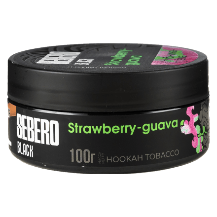Табак Sebero Black - Strawberry Guava (Клубника и Гуава, 100 грамм)