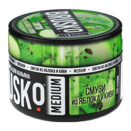 Смесь Brusko Medium - Смузи из Яблока и Киви (50 грамм)