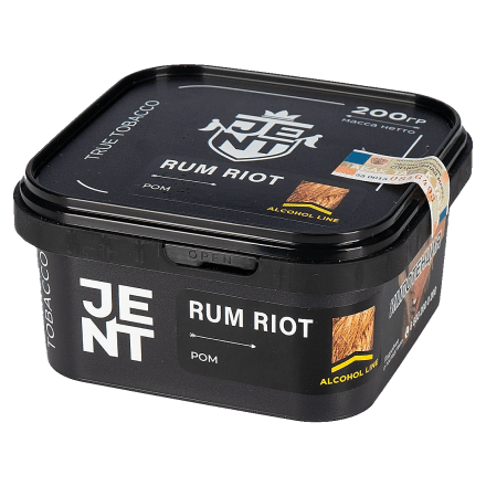 Табак Jent - Rum Riot (Ром, 200 грамм)