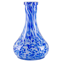 Колба Vessel Glass - Капля (Крошка Бело-Синяя)