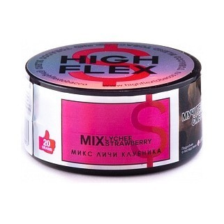 Табак High Flex - Mix Lychee Strawberry (Микс Личи Клубника, 20 грамм)