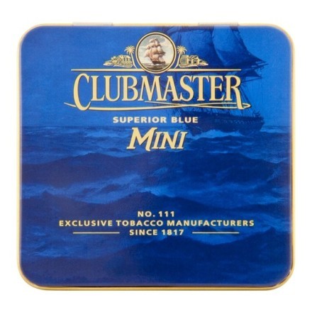 Сигариллы Clubmaster Mini - Blue (10 штук)