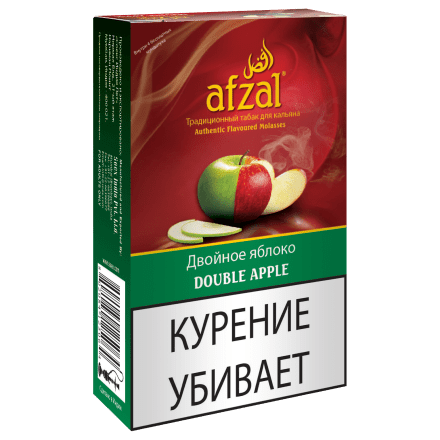 Табак Afzal - Double Apple (Двойное Яблоко, 40 грамм)