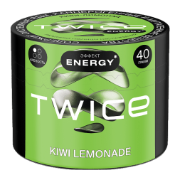 Табак Twice - Kiwi-Lemonade (Киви и Лимонад, 40 грамм)