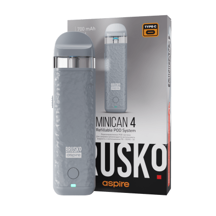 Электронная сигарета Brusko - Minican 4 (Серый)