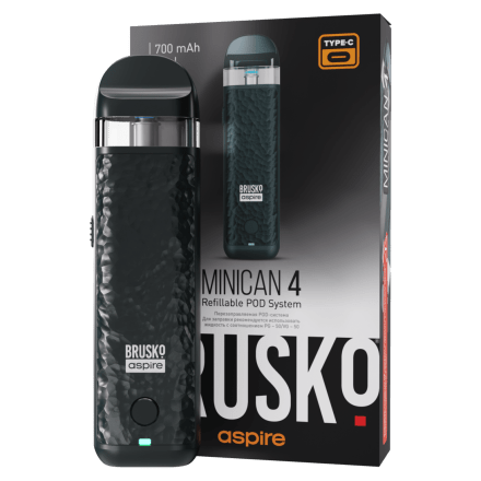 Электронная сигарета Brusko - Minican 4 (Черный)