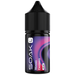 Жидкость SOAK L30 - Apple Blackberry (Яблоко Ежевика, 30 мл, 2 мг)
