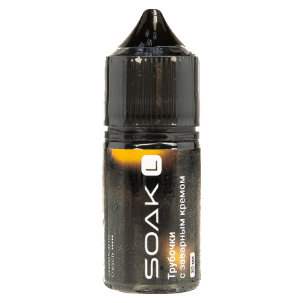 Жидкость SOAK L30 - Custard Sticks (Трубочки с Заварным Кремом, 30 мл, 2 мг)