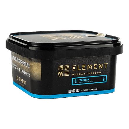 Табак Element Вода - Tarhun (Тархун, 200 грамм)