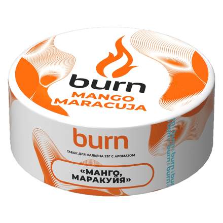 Табак Burn - Mango-Maracuja (Манго и Маракуйя, 25 грамм)