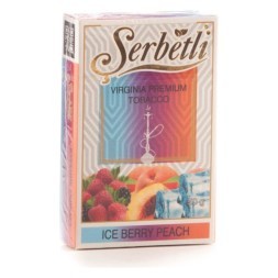 Табак Serbetli - Ice Berry Peach (Персик Ягоды со Льдом, 50 грамм, Акциз)