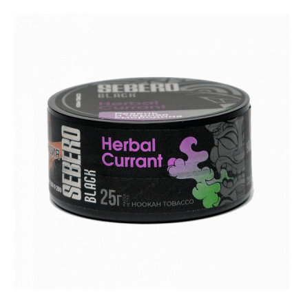 Табак Sebero Black - Herbal Currant (Ревень-Смородина, 25 грамм)