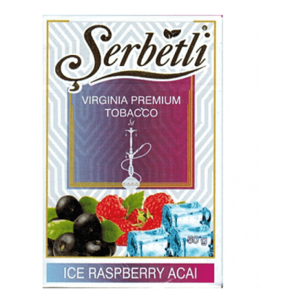 Табак Serbetli - Ice Raspberry Acai (Асаи Малина со Льдом, 50 грамм, Акциз)